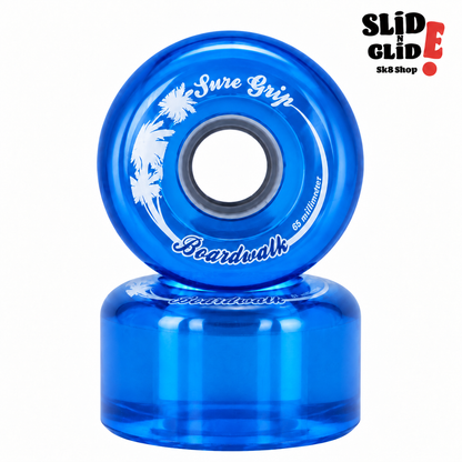 Sure-Grip Boardwalk 65mm Outdoor Roller Skate Wheels – Set of 8