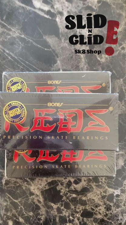 Bones REDS Precision Skate Bearings – 8 Pack (8mm / 608)