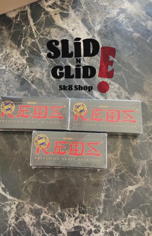 Bones REDS Precision Skate Bearings – 8 Pack (8mm / 608)