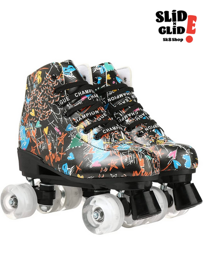 Unisex Indoor and Outdoor Roller Skates