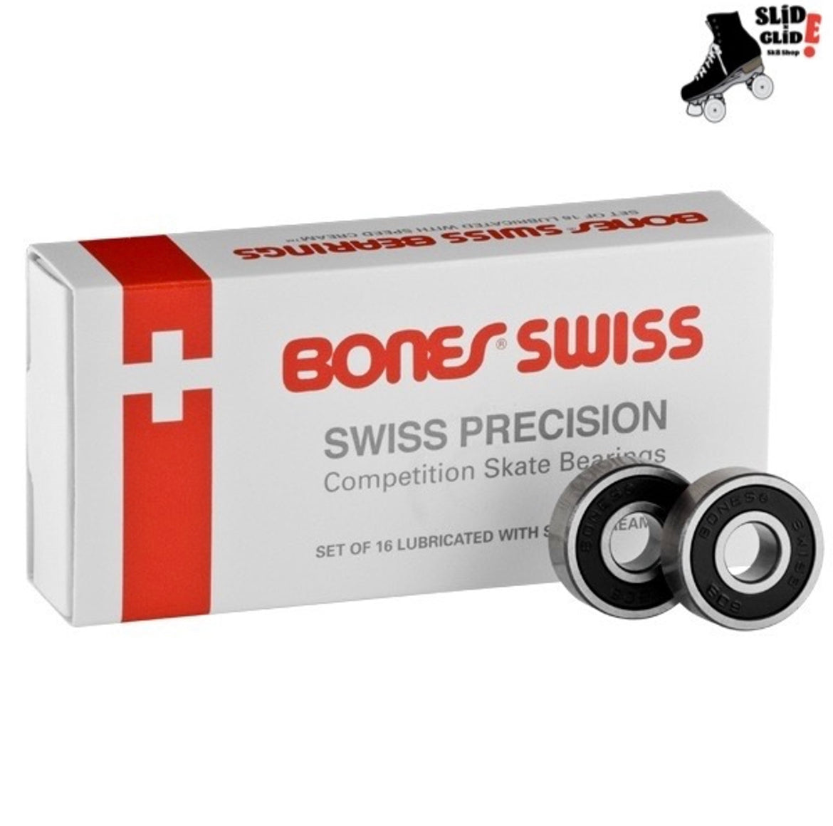 Bones Swiss Bearings (16 Pack) 8mm