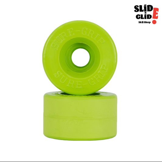 Sure-Grip Velvet Quad Roller Skate Wheels (8-pack) | 57mm