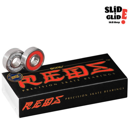 Bones REDS Precision Skate Bearings – 8 Pack (8mm / 608)