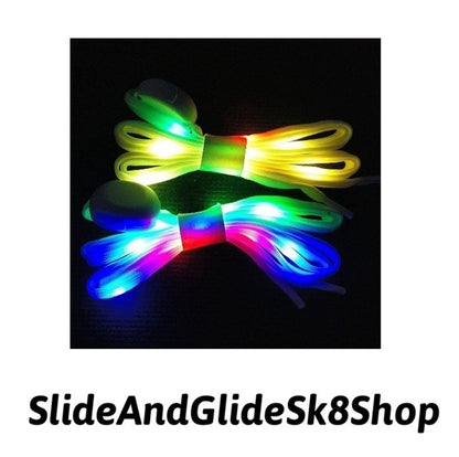 L.E.D Laces For Roller Skates
