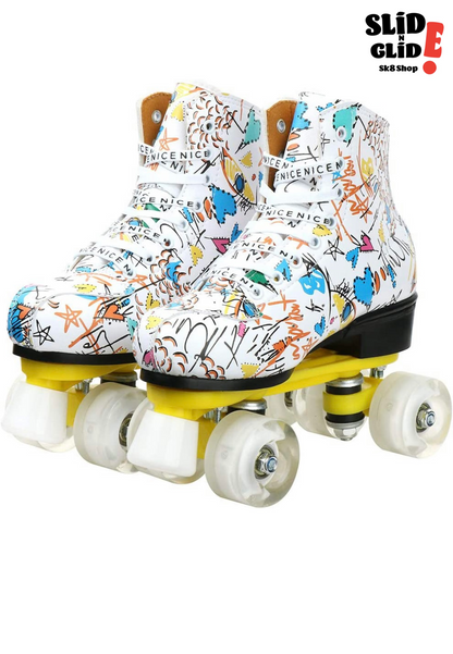 Unisex Indoor and Outdoor Roller Skates