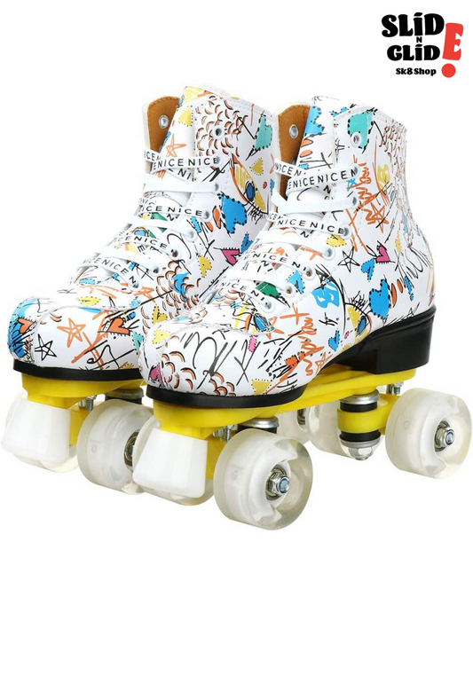 Unisex Indoor and Outdoor Roller Skates