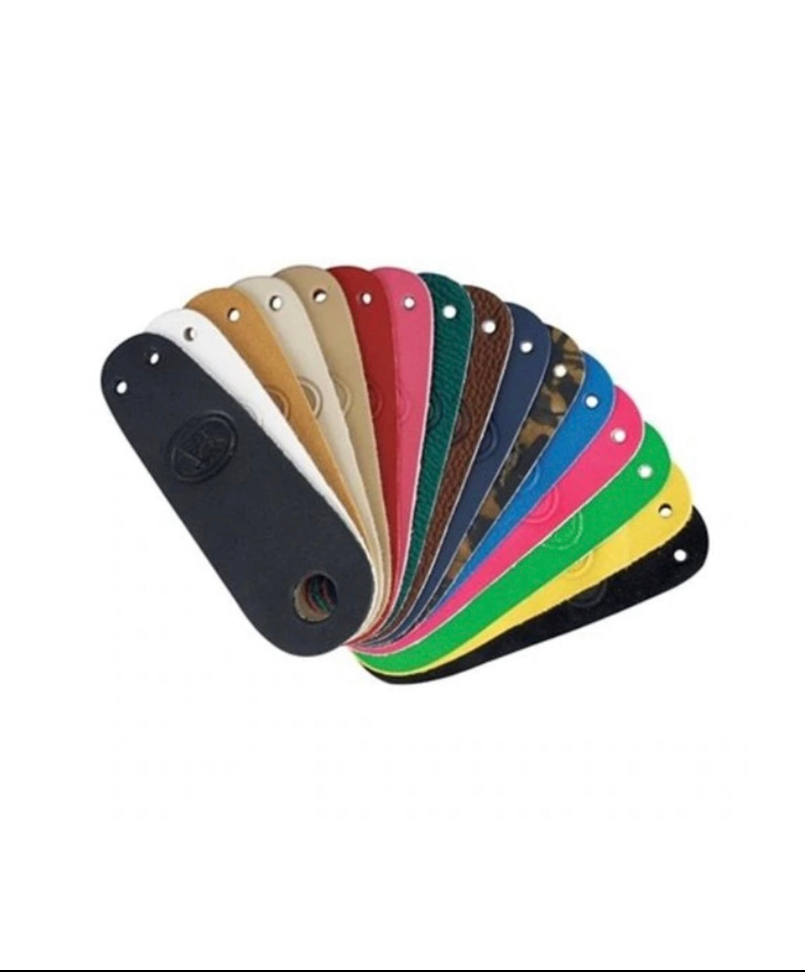 Riedell Leather Toe Guards
