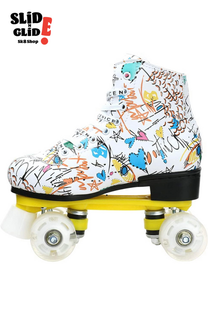 Unisex Indoor and Outdoor Roller Skates
